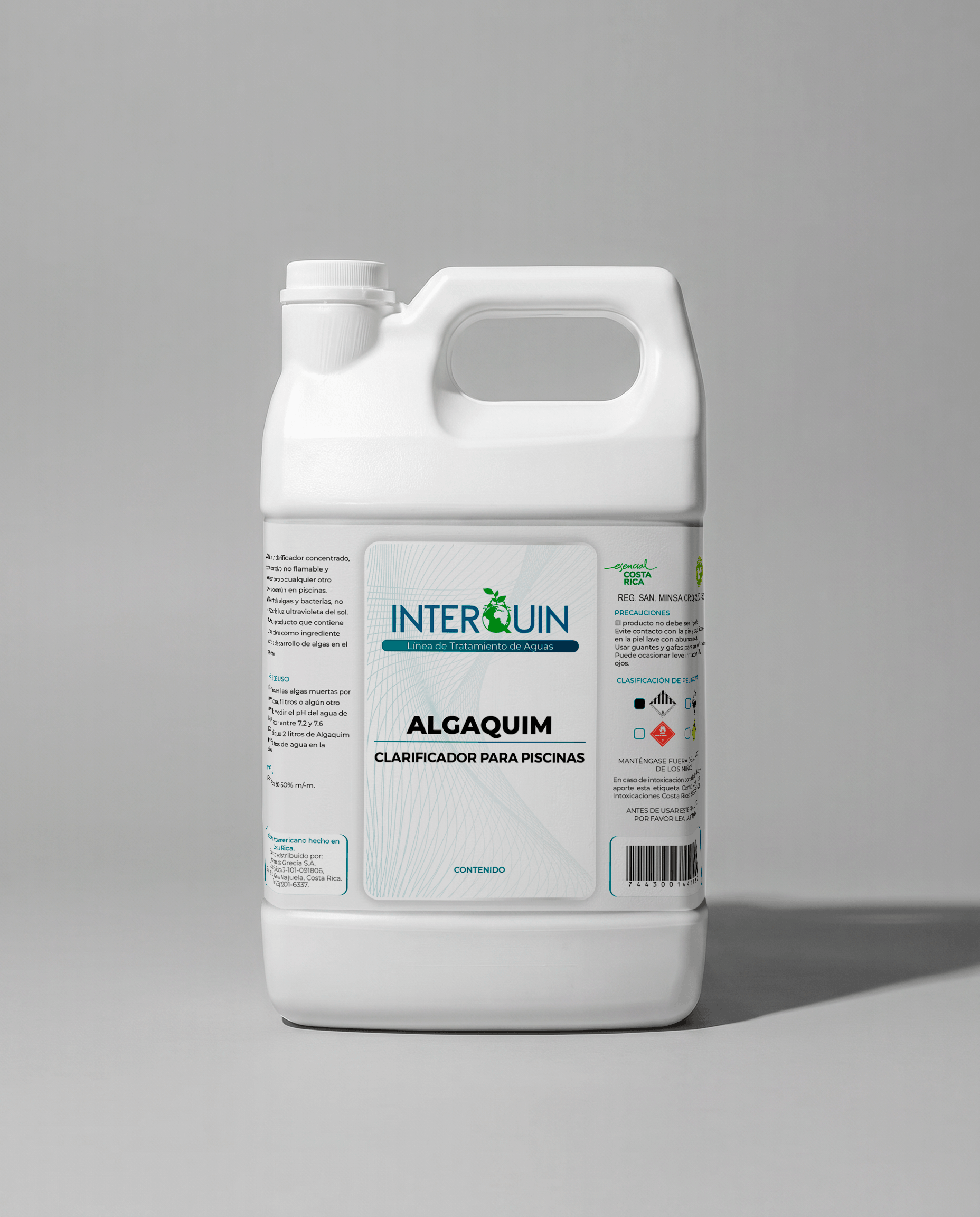 ALGAQUIM producto para el control de algas en piscinas de Interquin